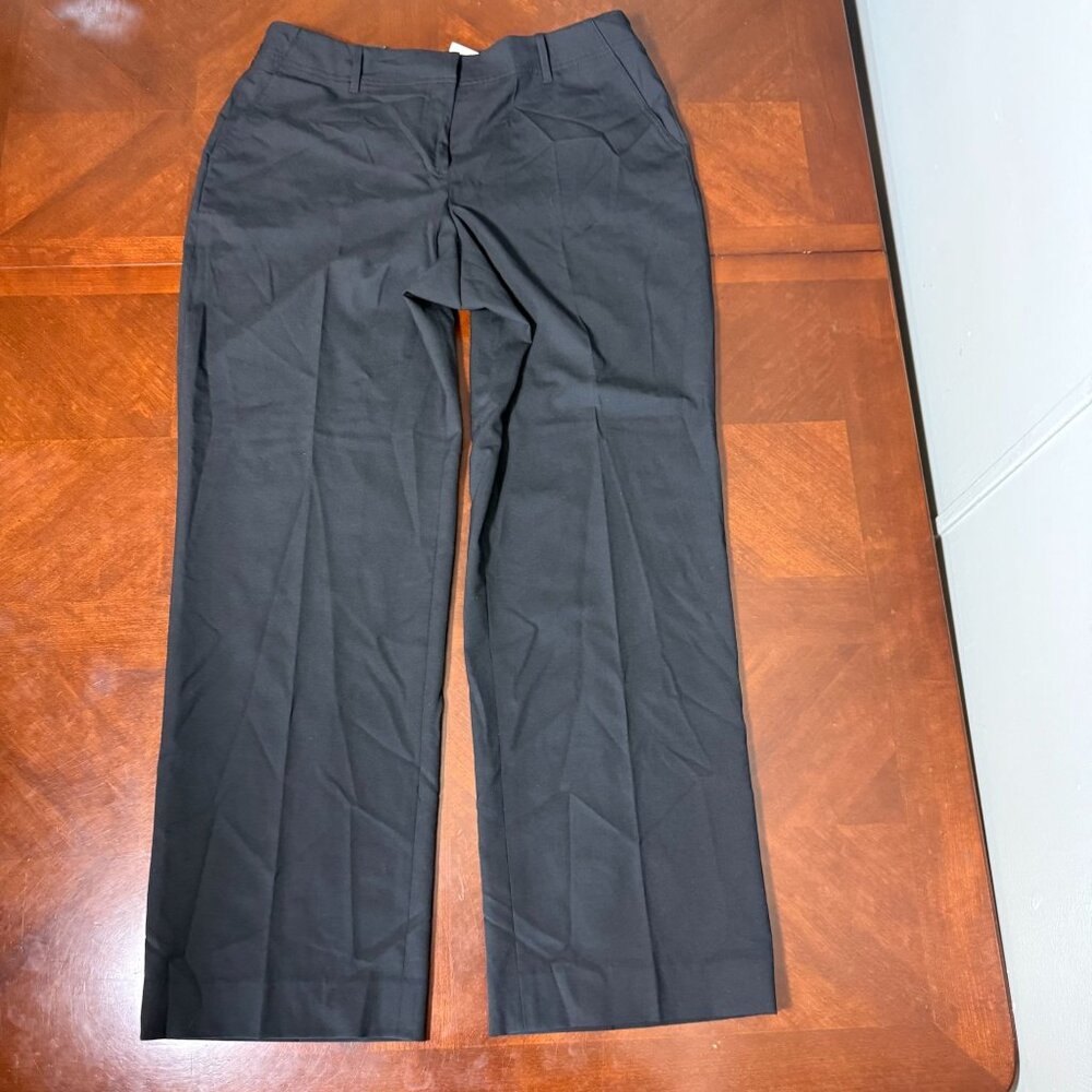 Doc & Amelia Premier Classic Fit Wool Blend Pants Black Trousers Sz‎ 16